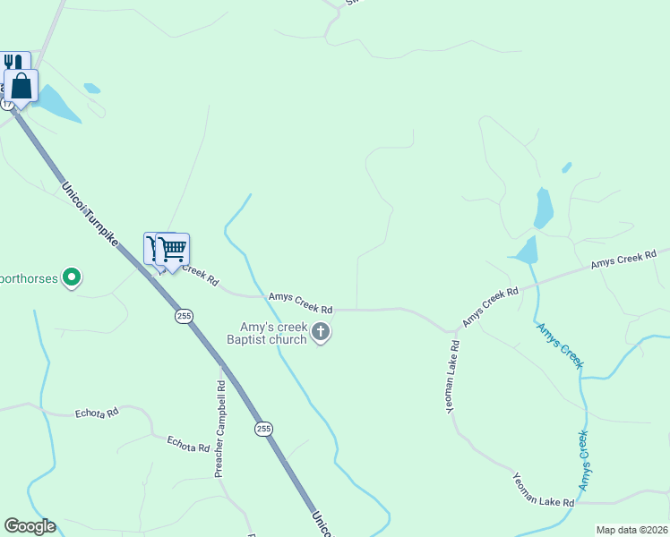 map of restaurants, bars, coffee shops, grocery stores, and more near in Aerial