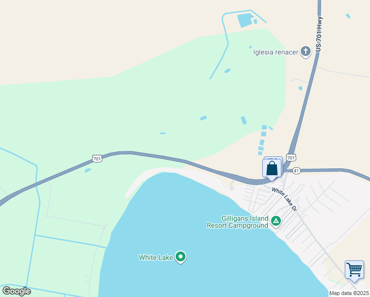map of restaurants, bars, coffee shops, grocery stores, and more near 6797 U.S. 701 Highway in Elizabethtown