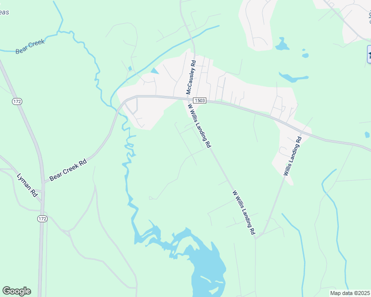 map of restaurants, bars, coffee shops, grocery stores, and more near 310 Burley Drive in Hubert