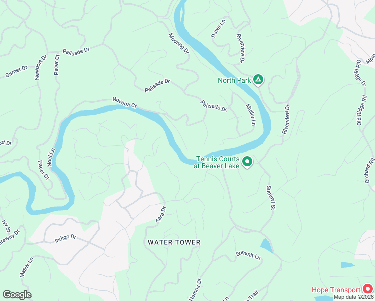 map of restaurants, bars, coffee shops, grocery stores, and more near 206 Novena Court in Ellijay