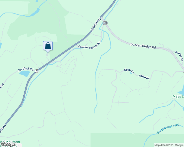 1014 Alpine Drive, Sautee Nacoochee GA Walk Score