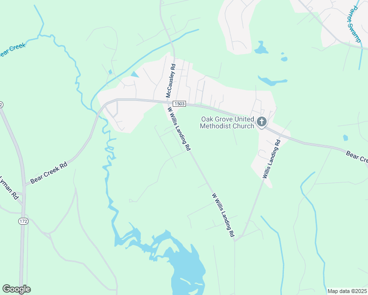 map of restaurants, bars, coffee shops, grocery stores, and more near 207 Lanieve Court in Hubert