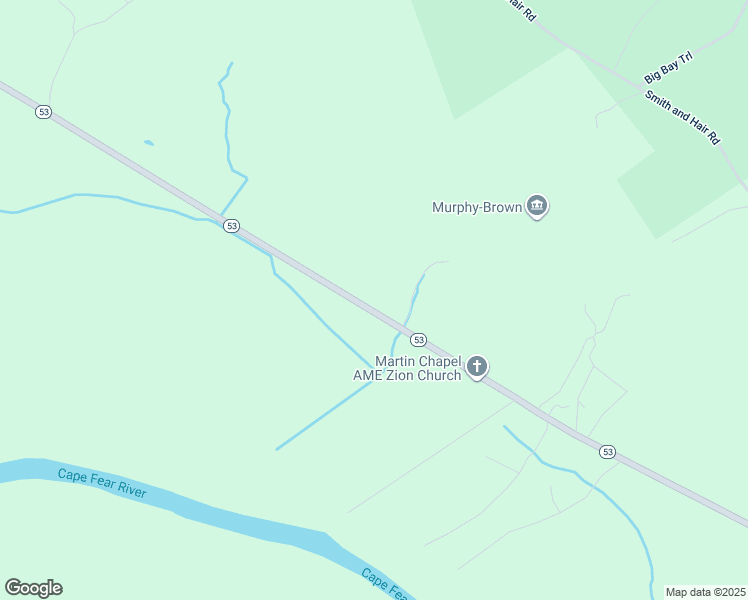 map of restaurants, bars, coffee shops, grocery stores, and more near 1838 North Carolina 53 in Elizabethtown