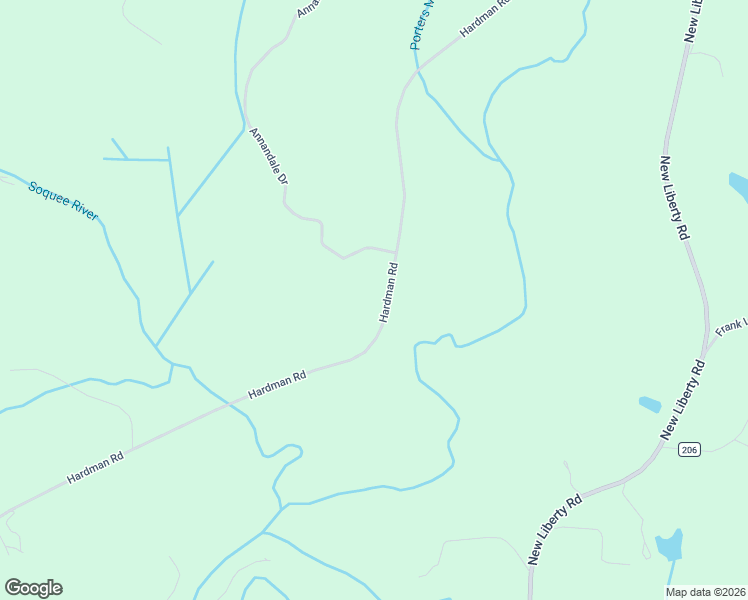 map of restaurants, bars, coffee shops, grocery stores, and more near 1857 Hardman Road in Clarkesville