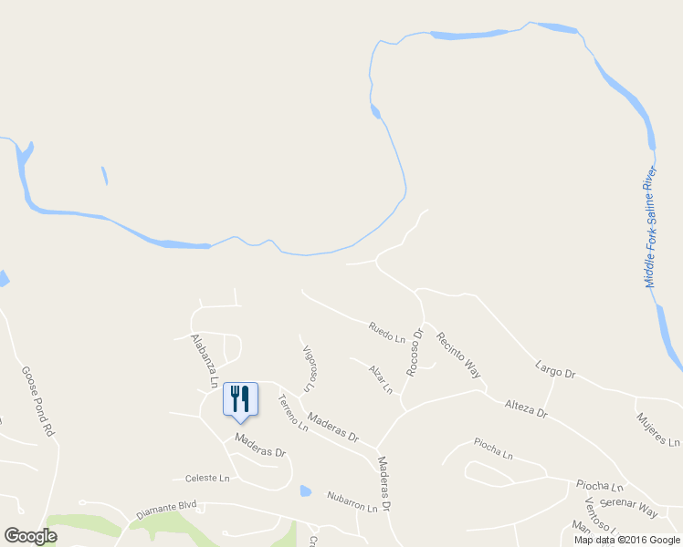 map of restaurants, bars, coffee shops, grocery stores, and more near 7 Lucir Lane in Hot Springs Village