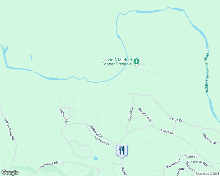 map of restaurants, bars, coffee shops, grocery stores, and more near 7 Lucir Lane in Hot Springs Village