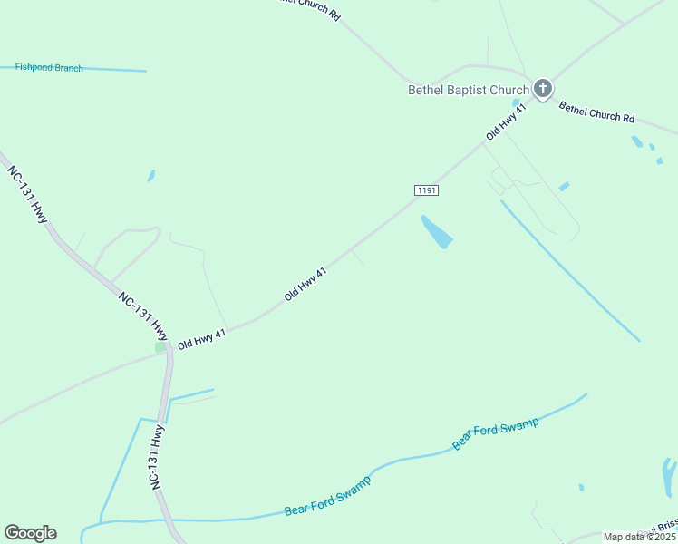 map of restaurants, bars, coffee shops, grocery stores, and more near 1425 Old Highway 41 in Bladenboro
