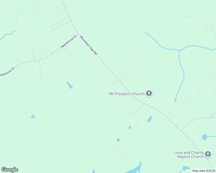 map of restaurants, bars, coffee shops, grocery stores, and more near 2466 Mountain Gap Road in Richburg