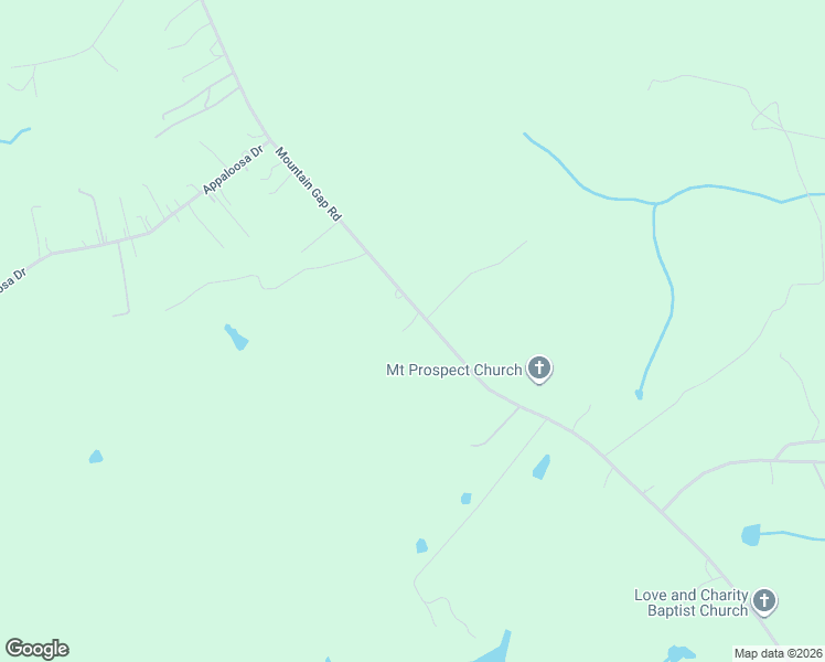 map of restaurants, bars, coffee shops, grocery stores, and more near 2466 Mountain Gap Road in Richburg