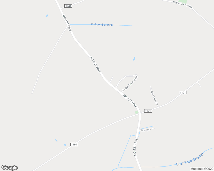 map of restaurants, bars, coffee shops, grocery stores, and more near 5396 North Carolina 131 Highway in Bladenboro