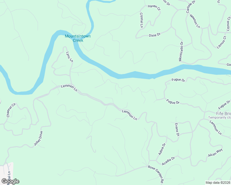 map of restaurants, bars, coffee shops, grocery stores, and more near 50 Kings Court in Ellijay