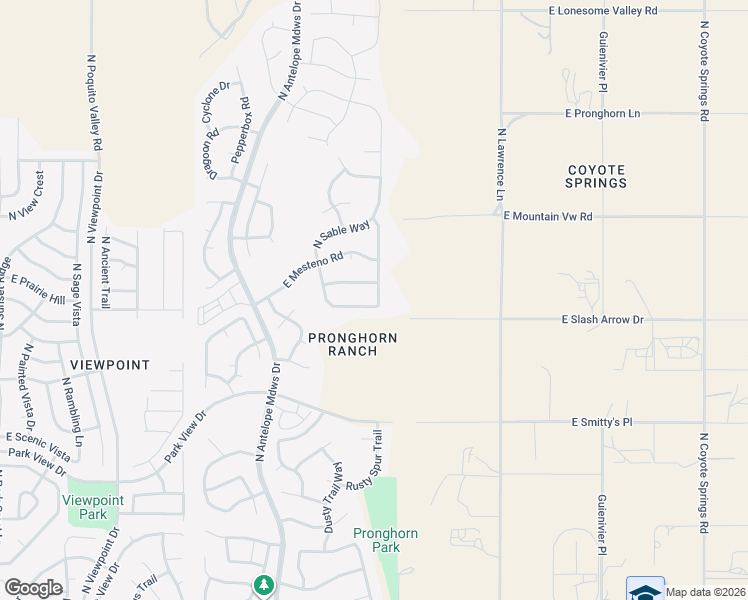 map of restaurants, bars, coffee shops, grocery stores, and more near 7915 East Gazelle Road in Prescott Valley
