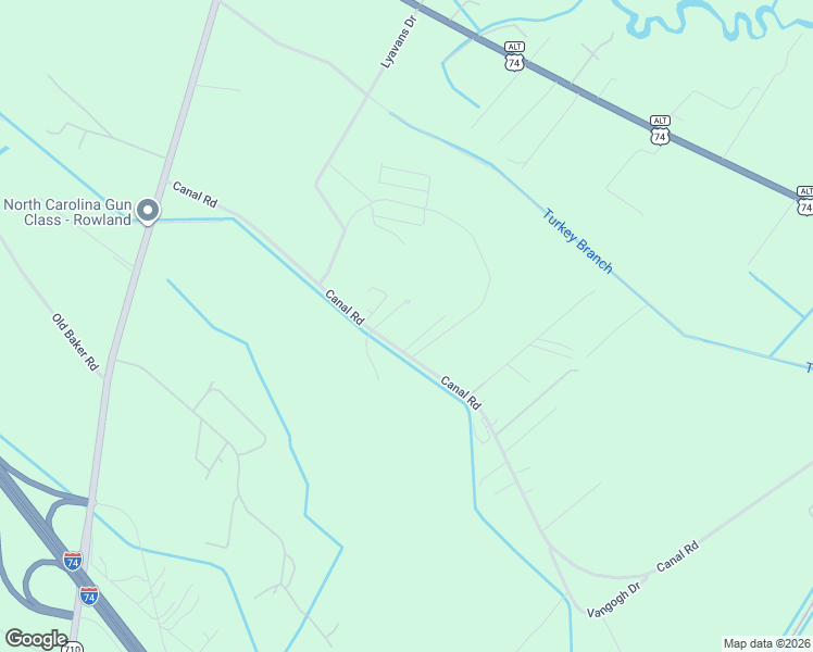 map of restaurants, bars, coffee shops, grocery stores, and more near 1918 Canal Road in Pembroke