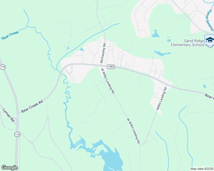 map of restaurants, bars, coffee shops, grocery stores, and more near 201 Lanieve Court in Hubert