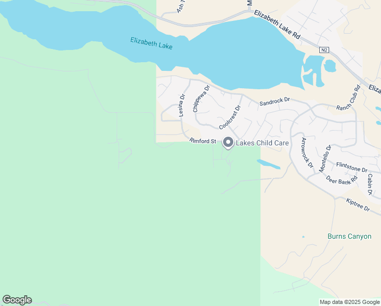 map of restaurants, bars, coffee shops, grocery stores, and more near Rimford Street in Los Angeles County