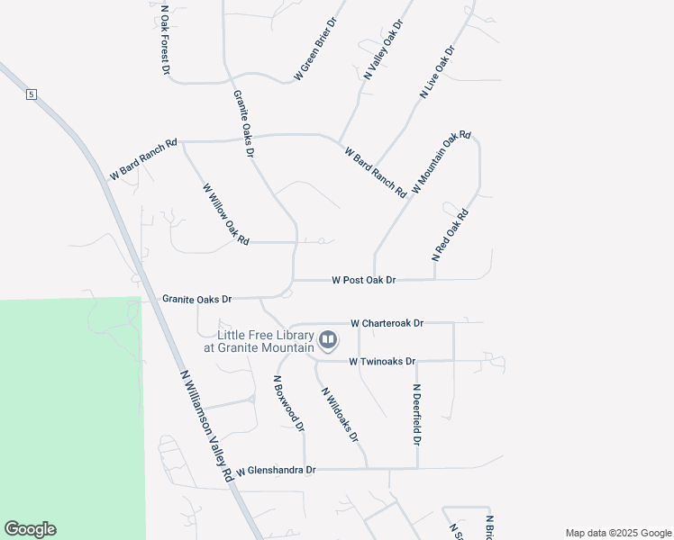 map of restaurants, bars, coffee shops, grocery stores, and more near 2474 West Post Oak Drive in Prescott