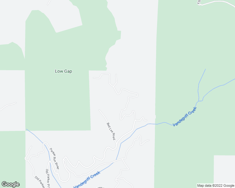 map of restaurants, bars, coffee shops, grocery stores, and more near Rockwater Road in Ellijay