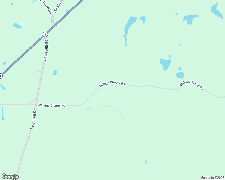 map of restaurants, bars, coffee shops, grocery stores, and more near 2809 Wilkins Chapel Road in Waterford