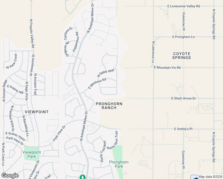 map of restaurants, bars, coffee shops, grocery stores, and more near 7915 E Gazelle Rd in Prescott Valley