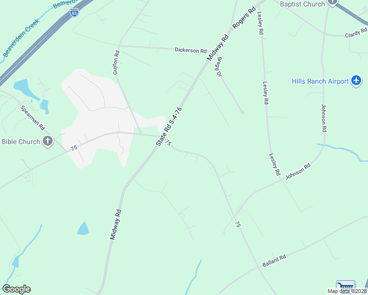 map of restaurants, bars, coffee shops, grocery stores, and more near 760 Cherokee Road in Pelzer