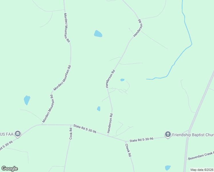 map of restaurants, bars, coffee shops, grocery stores, and more near 440 Henderson Road in Gray Court