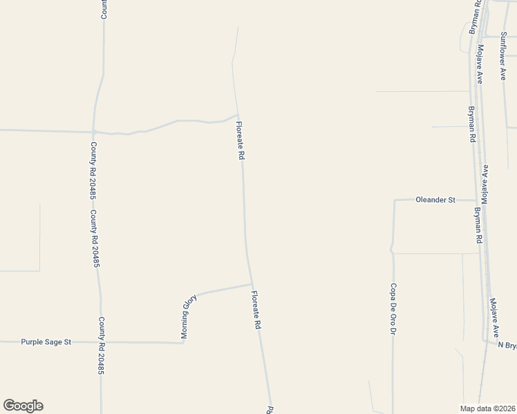 map of restaurants, bars, coffee shops, grocery stores, and more near Floreate Road in Oro Grande