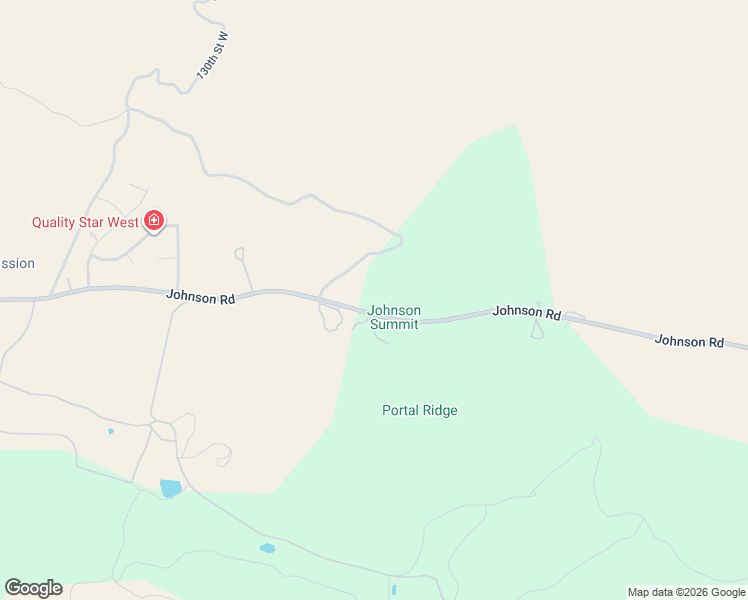 map of restaurants, bars, coffee shops, grocery stores, and more near 12716 Johnson Road in Lake Hughes