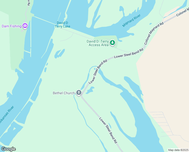 map of restaurants, bars, coffee shops, grocery stores, and more near Lower Steel Bend in Scott