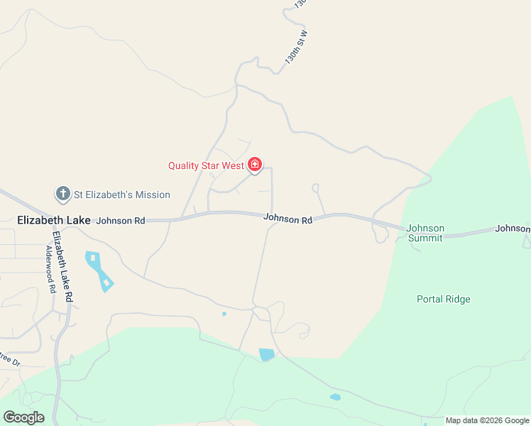 map of restaurants, bars, coffee shops, grocery stores, and more near 42803 Limeridge Drive in Lake Hughes