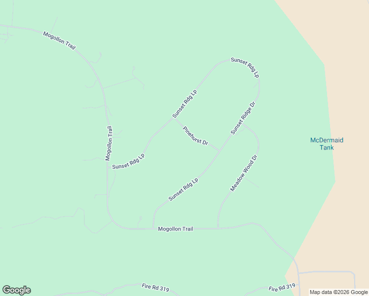 map of restaurants, bars, coffee shops, grocery stores, and more near 3642 Pinehurst Drive in Happy Jack