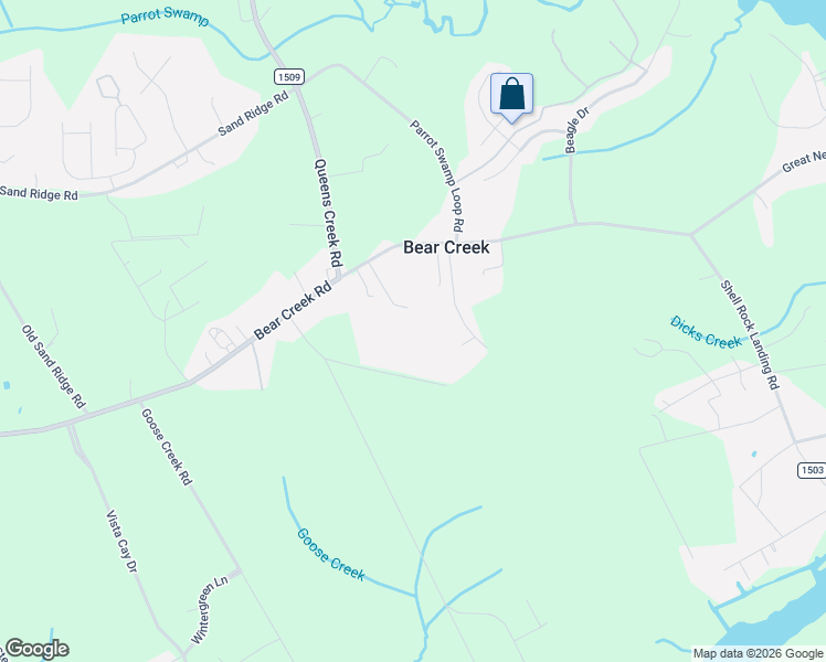 map of restaurants, bars, coffee shops, grocery stores, and more near 137 Wayne Road in Hubert