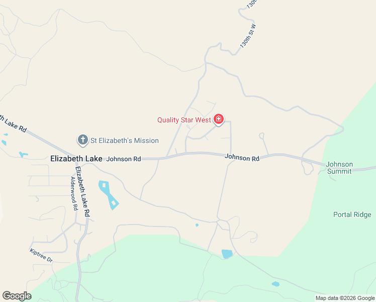 map of restaurants, bars, coffee shops, grocery stores, and more near 42813 Leadhill Drive in Lake Hughes