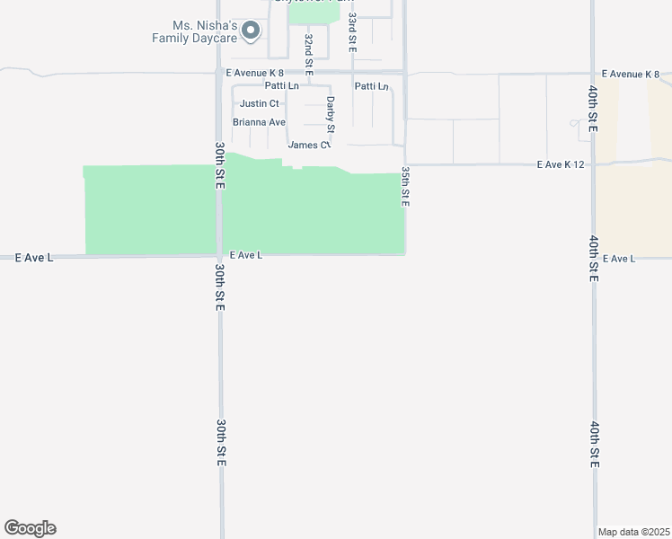 map of restaurants, bars, coffee shops, grocery stores, and more near 3300 East Avenue L in Lancaster