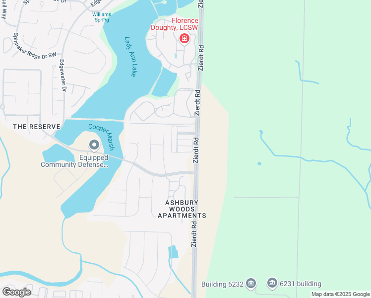 map of restaurants, bars, coffee shops, grocery stores, and more near 111 Windsor Hill Road Southwest in Huntsville