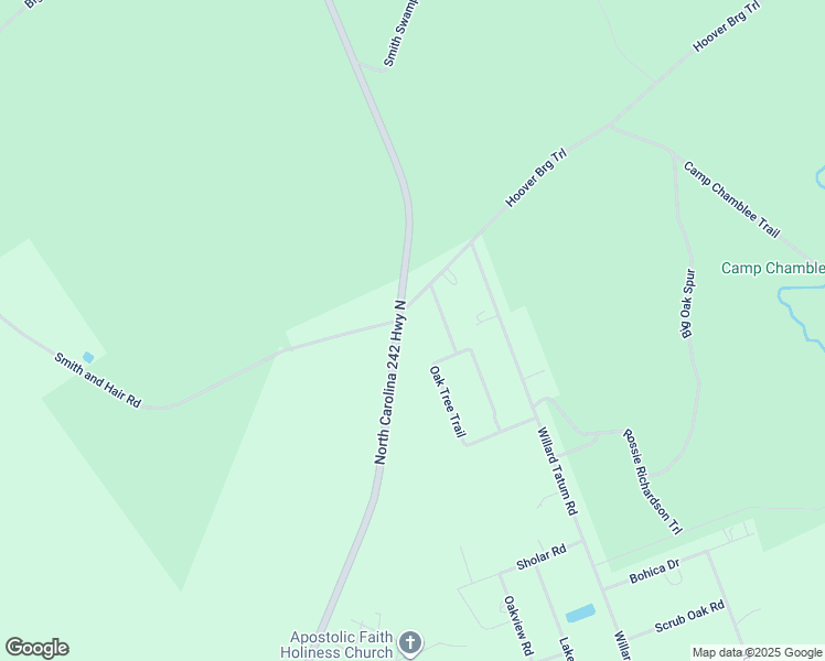map of restaurants, bars, coffee shops, grocery stores, and more near 2486 North Carolina 242 in Elizabethtown