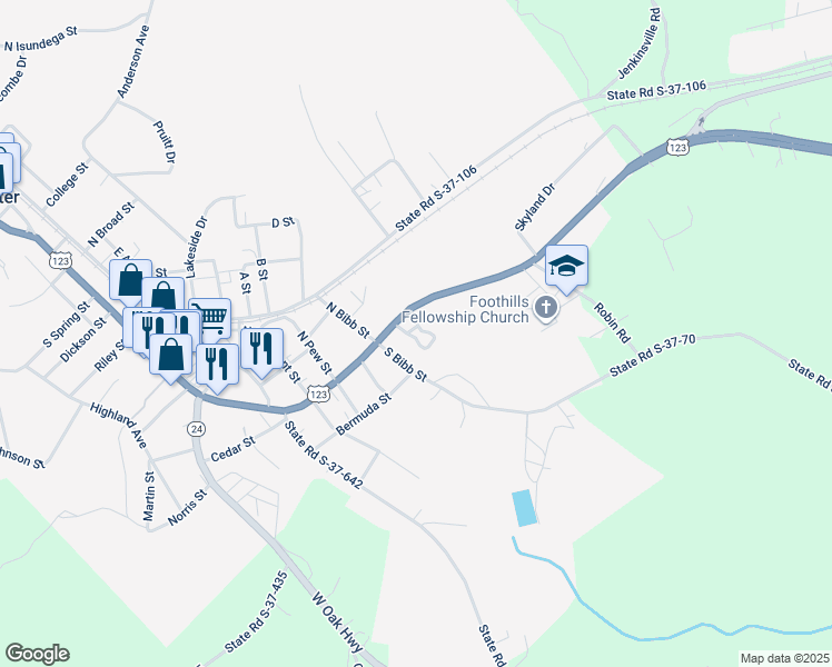 map of restaurants, bars, coffee shops, grocery stores, and more near 100 Sunshine Circle in Westminster