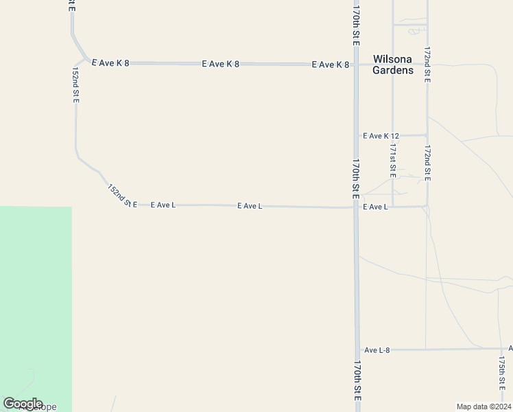 map of restaurants, bars, coffee shops, grocery stores, and more near 15300 East Avenue L in Lancaster