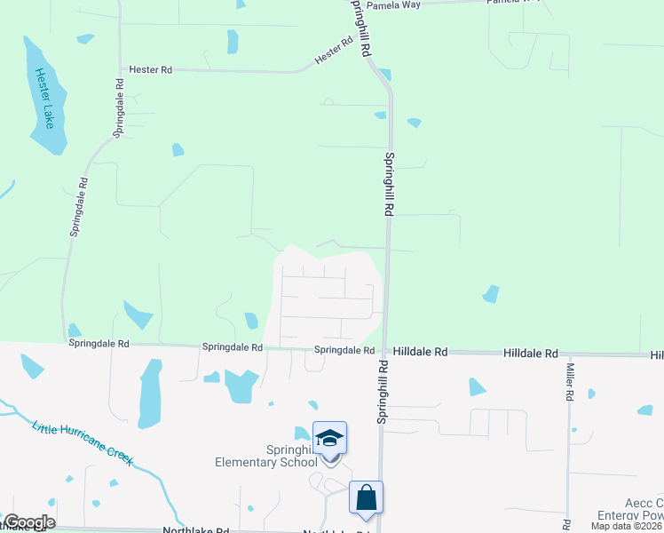 map of restaurants, bars, coffee shops, grocery stores, and more near 6300 Rimfire Cove in Alexander