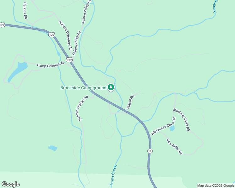 map of restaurants, bars, coffee shops, grocery stores, and more near 71 Creekview Drive in Cleveland