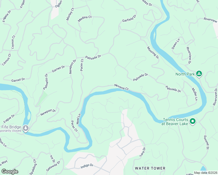 map of restaurants, bars, coffee shops, grocery stores, and more near 206 Novena Court in Ellijay