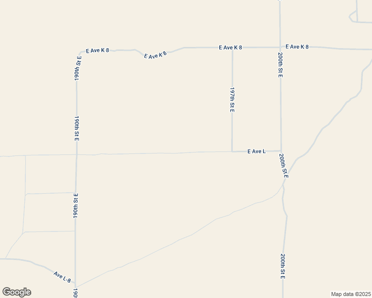 map of restaurants, bars, coffee shops, grocery stores, and more near East Avenue L in Los Angeles County