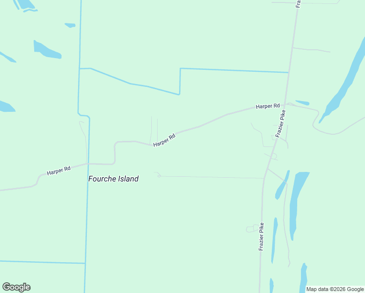 map of restaurants, bars, coffee shops, grocery stores, and more near 10601 Harper Road in Little Rock