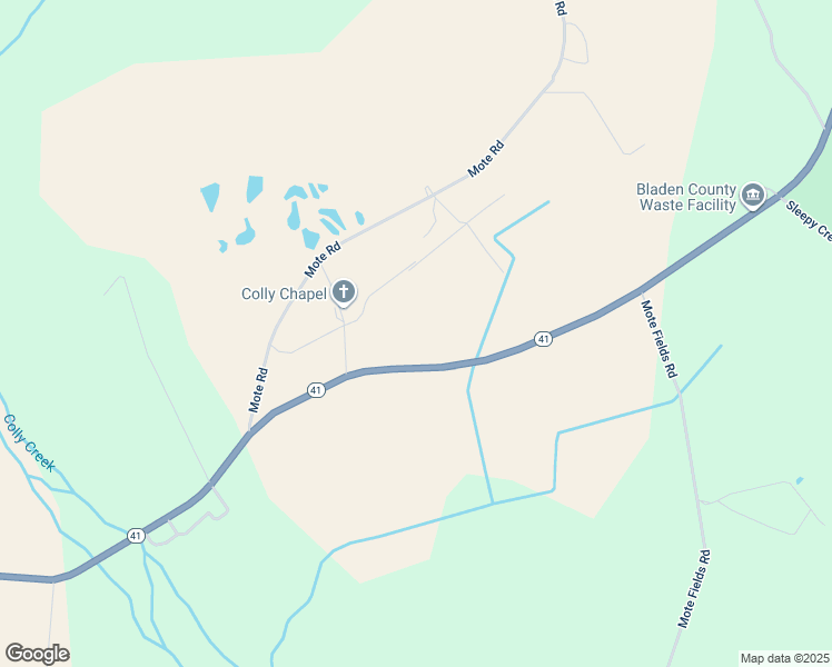 map of restaurants, bars, coffee shops, grocery stores, and more near 9597 North Carolina 41 in Harrells