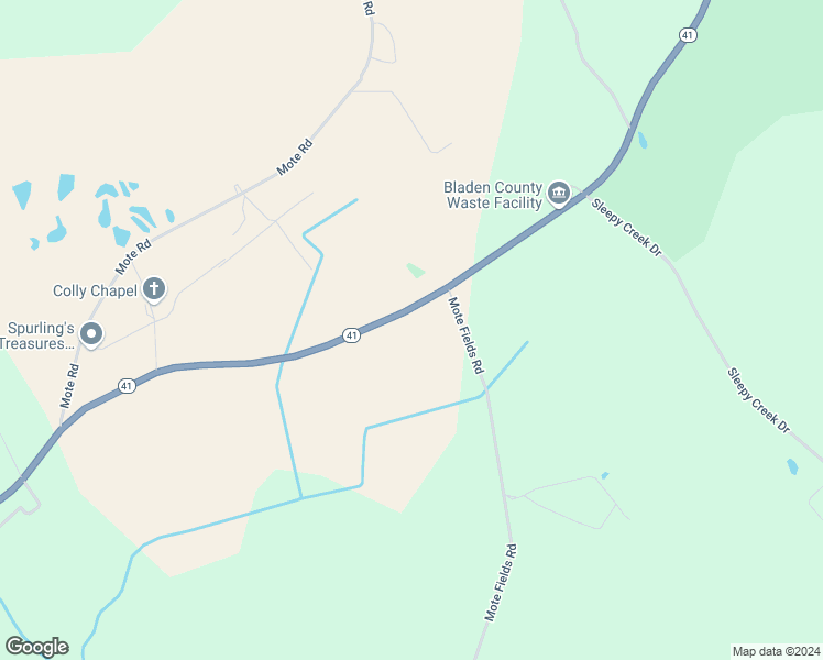 map of restaurants, bars, coffee shops, grocery stores, and more near 10008 North Carolina 41 in Harrells