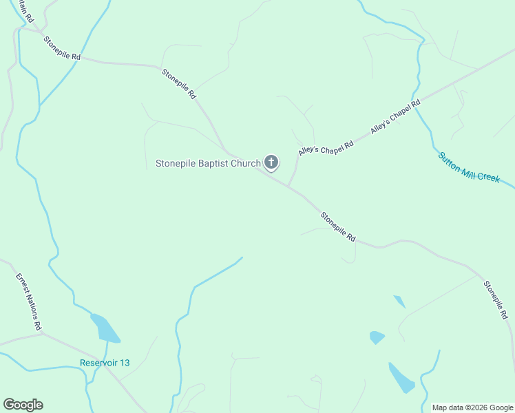 map of restaurants, bars, coffee shops, grocery stores, and more near 2403 Stonepile Road in Clarkesville