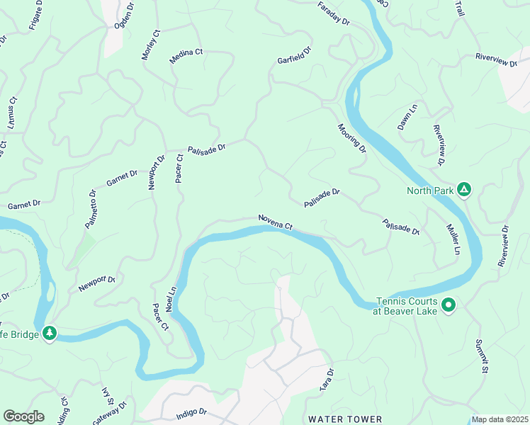 map of restaurants, bars, coffee shops, grocery stores, and more near 223 Novena Court in Ellijay