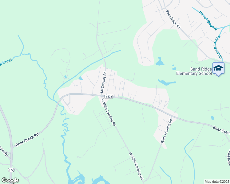 map of restaurants, bars, coffee shops, grocery stores, and more near 146 Lainmark Drive in Hubert