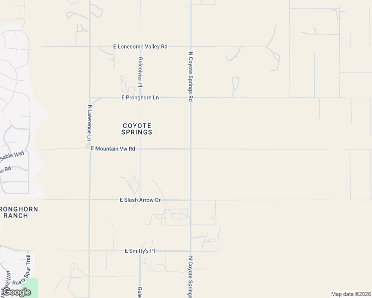 map of restaurants, bars, coffee shops, grocery stores, and more near 8800 East Mountain View Drive in Prescott Valley