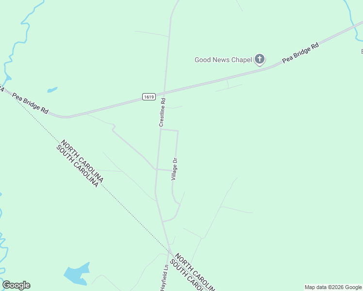 map of restaurants, bars, coffee shops, grocery stores, and more near 5401 Village Drive in Laurinburg