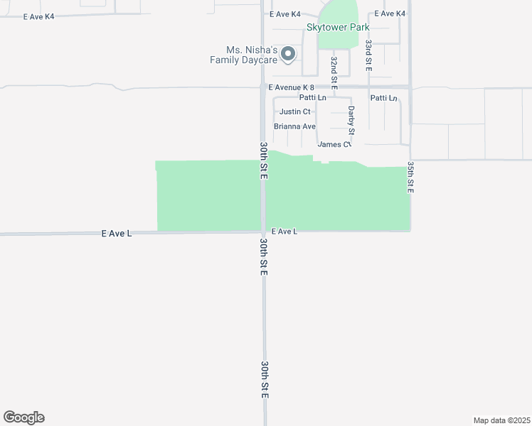 map of restaurants, bars, coffee shops, grocery stores, and more near 30th Street East in Lancaster